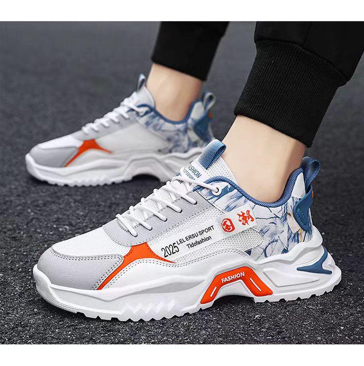 Pinoypeds 2024 Korean Fashion Style Men's shoes Casual Trainer sporty Calfskin Breathable Flexible Lightweight Closed Athletic Sneakers Running Sports shoes Boy Runner Training Comfort Footwear Walking shoes nb530 shoes Leather