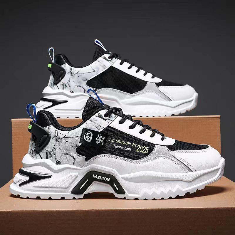 Pinoypeds 2024 Korean Fashion Style Men's shoes Casual Trainer sporty Calfskin Breathable Flexible Lightweight Closed Athletic Sneakers Running Sports shoes Boy Runner Training Comfort Footwear Walking shoes nb530 shoes Leather