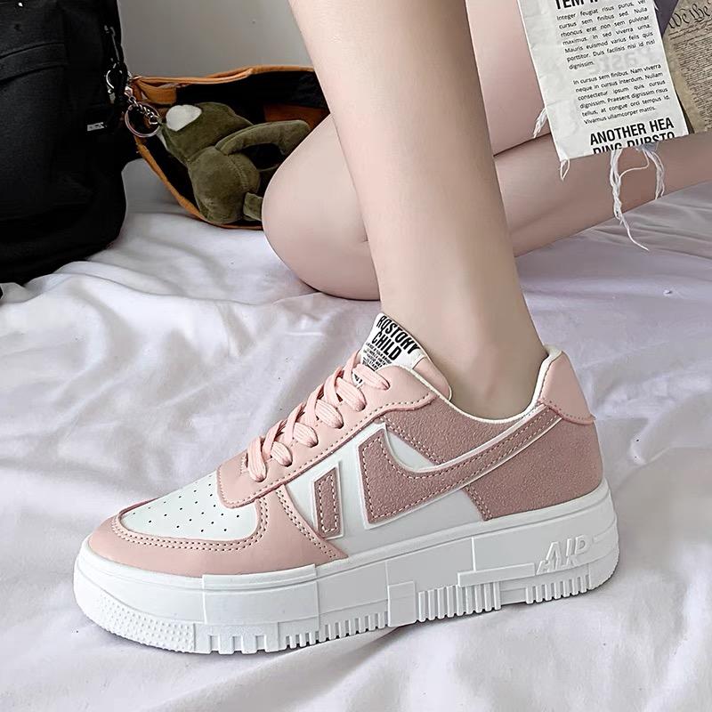 Pinoypeds 2024 korean fashion style No Heel Summer Round Toe Women's Comfortable Breathable Trainers Training Runner Athletic Walking Shoes Closed Girl Running Footwear Casual Sneakers Sports Shoes