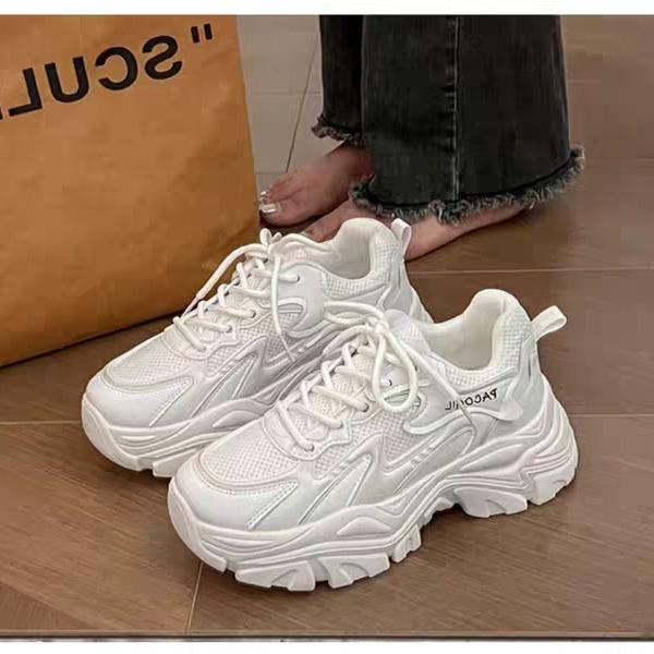 Pinoypeds 2024 Korean Fashion Women's shoes trendy design lightweight breathable slip resistance Closed Walking Shoes Girl Casual Trainers Footwear Sneakers Running Sports Shoes